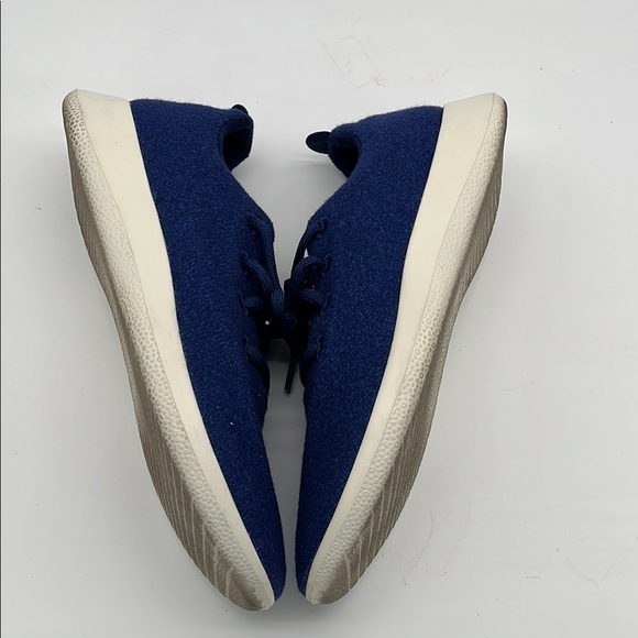 Allbirds Tree Runners Blue Wool Men's Blue Casual Lace Up Shoes Size 12 BLEMISH - Picture 5 of 7